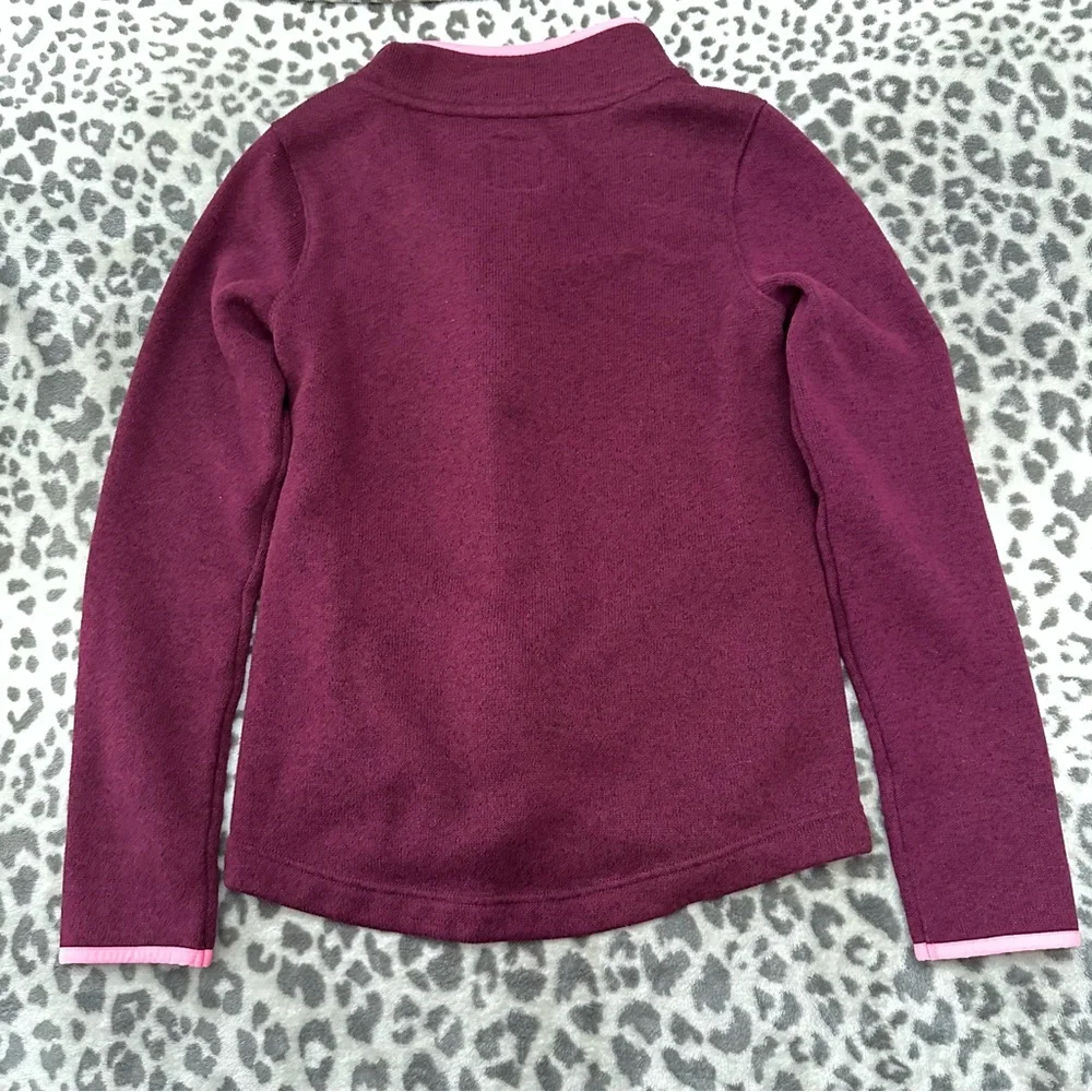 Old Navy Active Studio Wrap Jacket in Winter Wine Size XL 14 Regular Girls